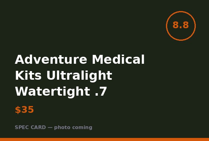 Adventure Medical Kits Ultralight Watertight .7