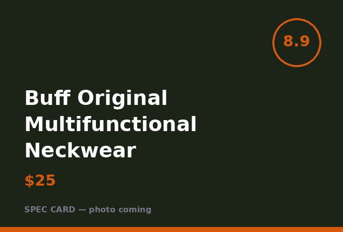 Buff Original Multifunctional Neckwear