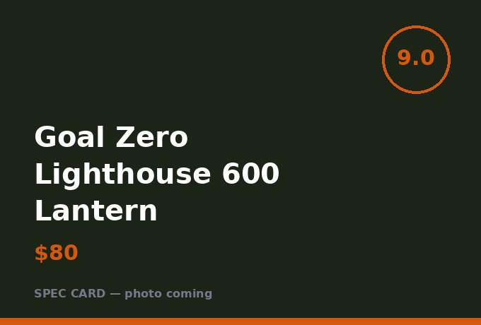 Goal Zero Lighthouse 600 Lantern