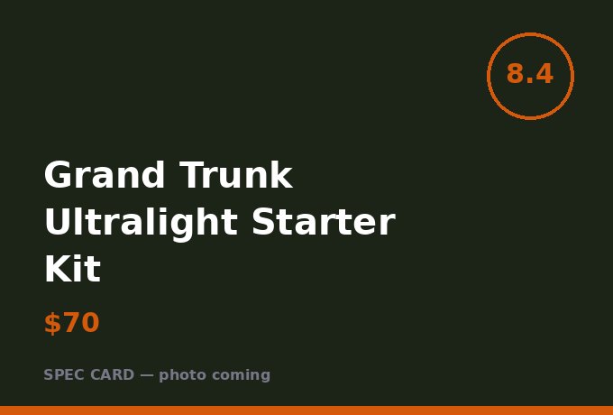 Grand Trunk Ultralight Starter Kit