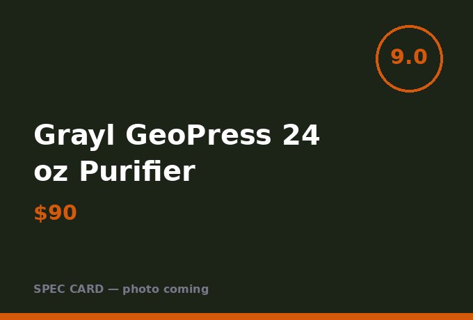 Grayl GeoPress 24 oz Purifier