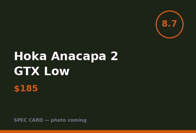 Hoka Anacapa 2 GTX Low