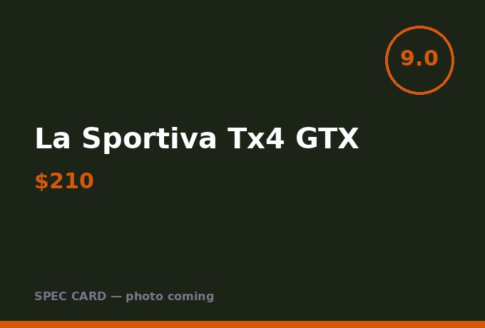 La Sportiva Tx4 GTX