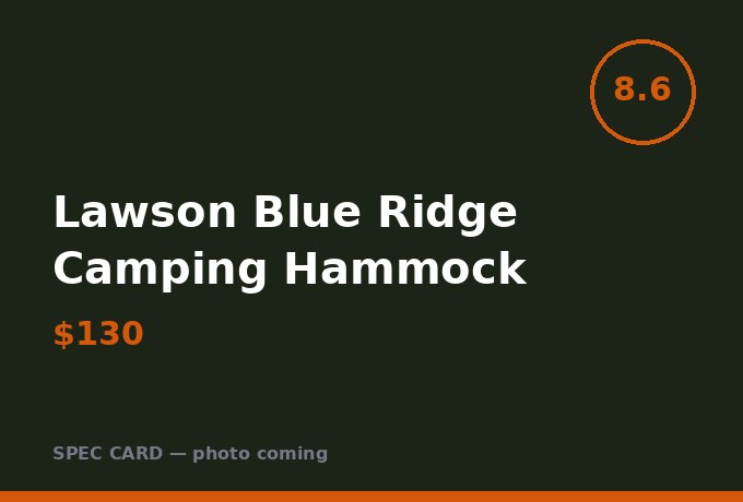 Lawson Blue Ridge Camping Hammock