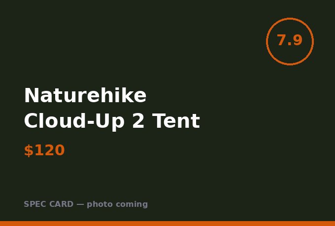Naturehike Cloud-Up 2 Tent